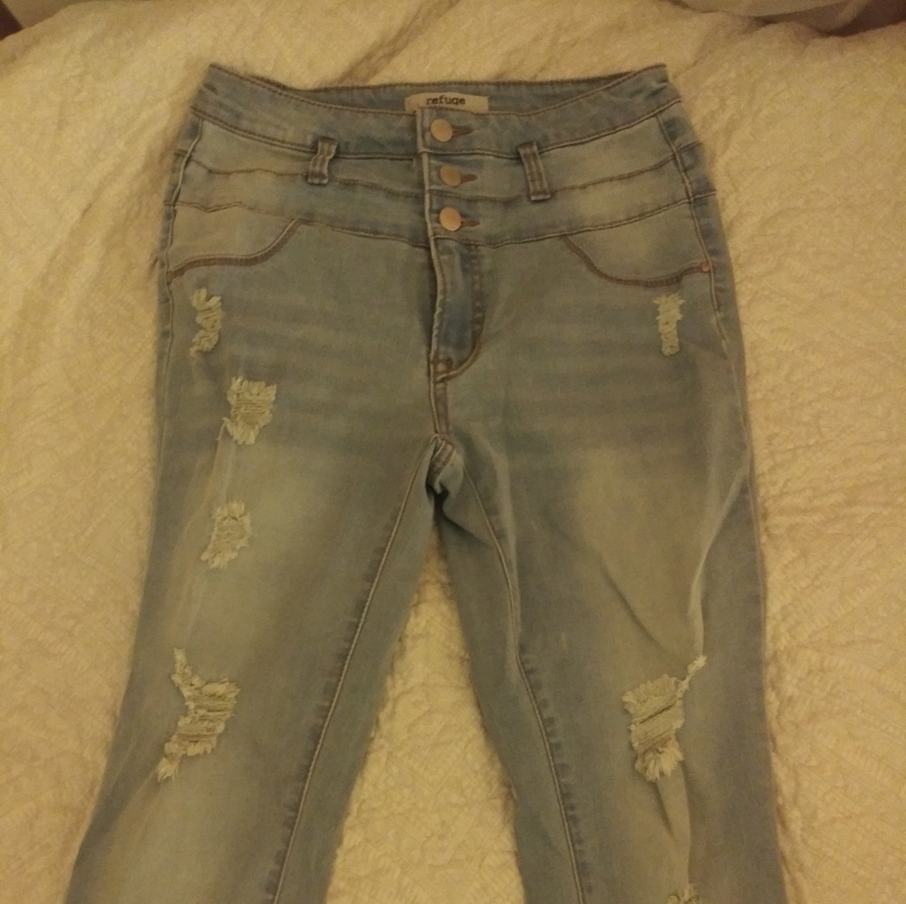 high waisted jean